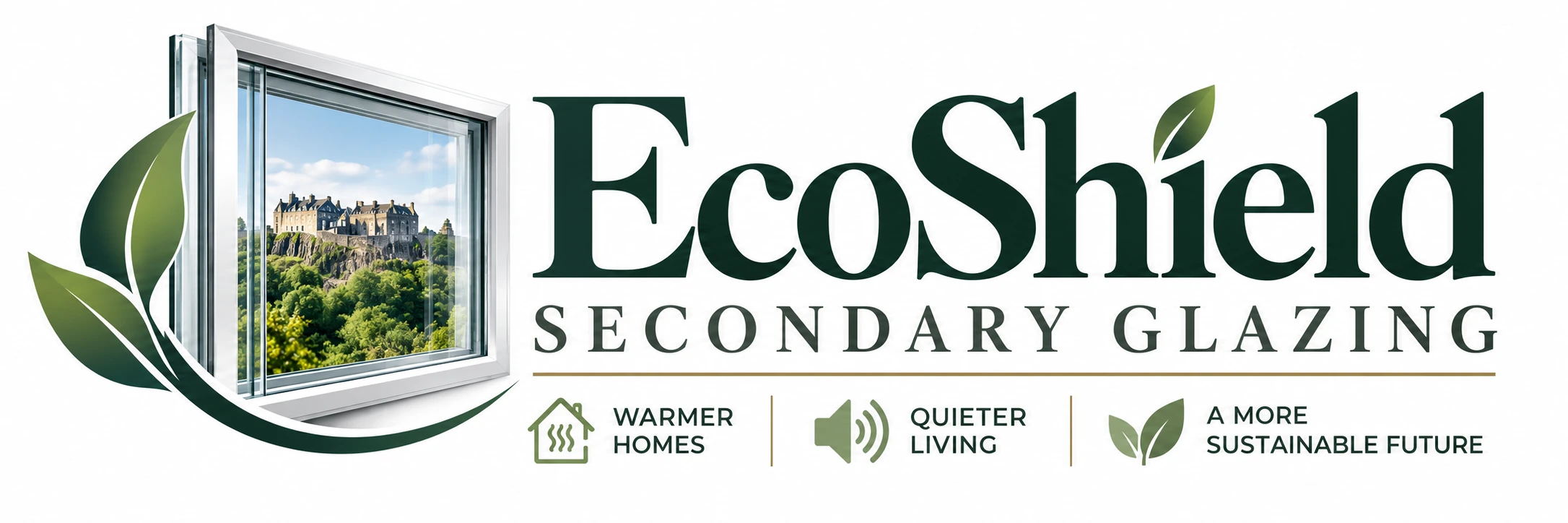 EcoShield Secondary Glazing — Stirling Castle, warmer homes, quieter living and a sustainable future