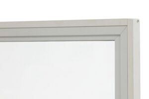 Lift out removable secondary glazing