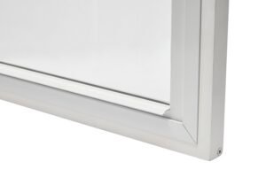 Lift out removable secondary glazing