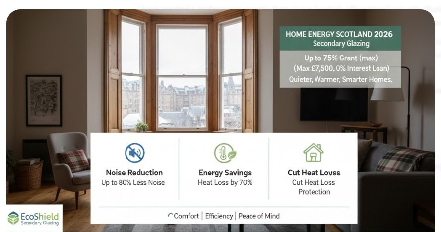 75% Business Cashback | Secondary Glazing Grants Scotland 2026