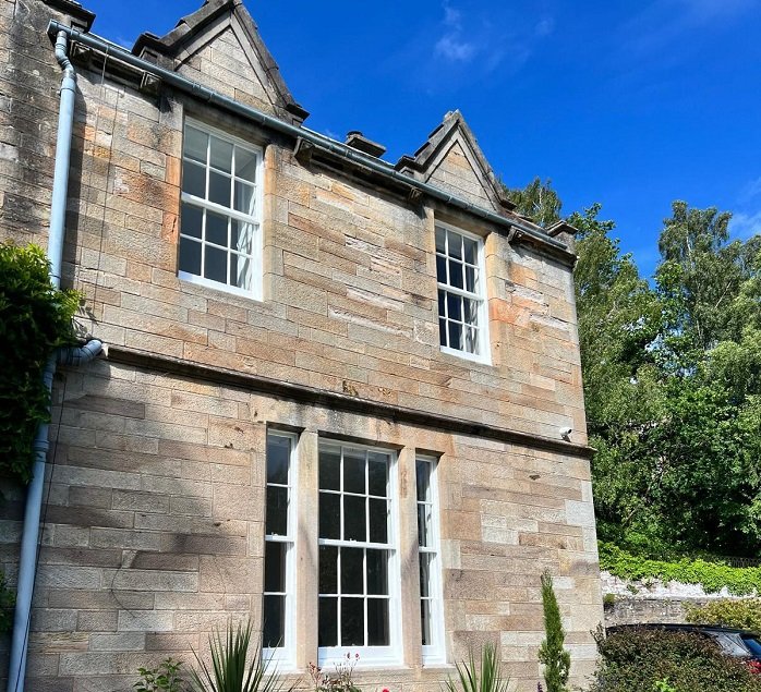 energy efficient secondary glazing for period sash windows in Bridge of Allan