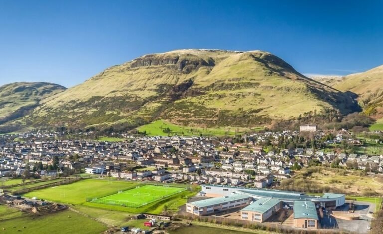 Vertical sliding secondary glazing unit showing internal insulation for a Clackmannanshire heritage home.